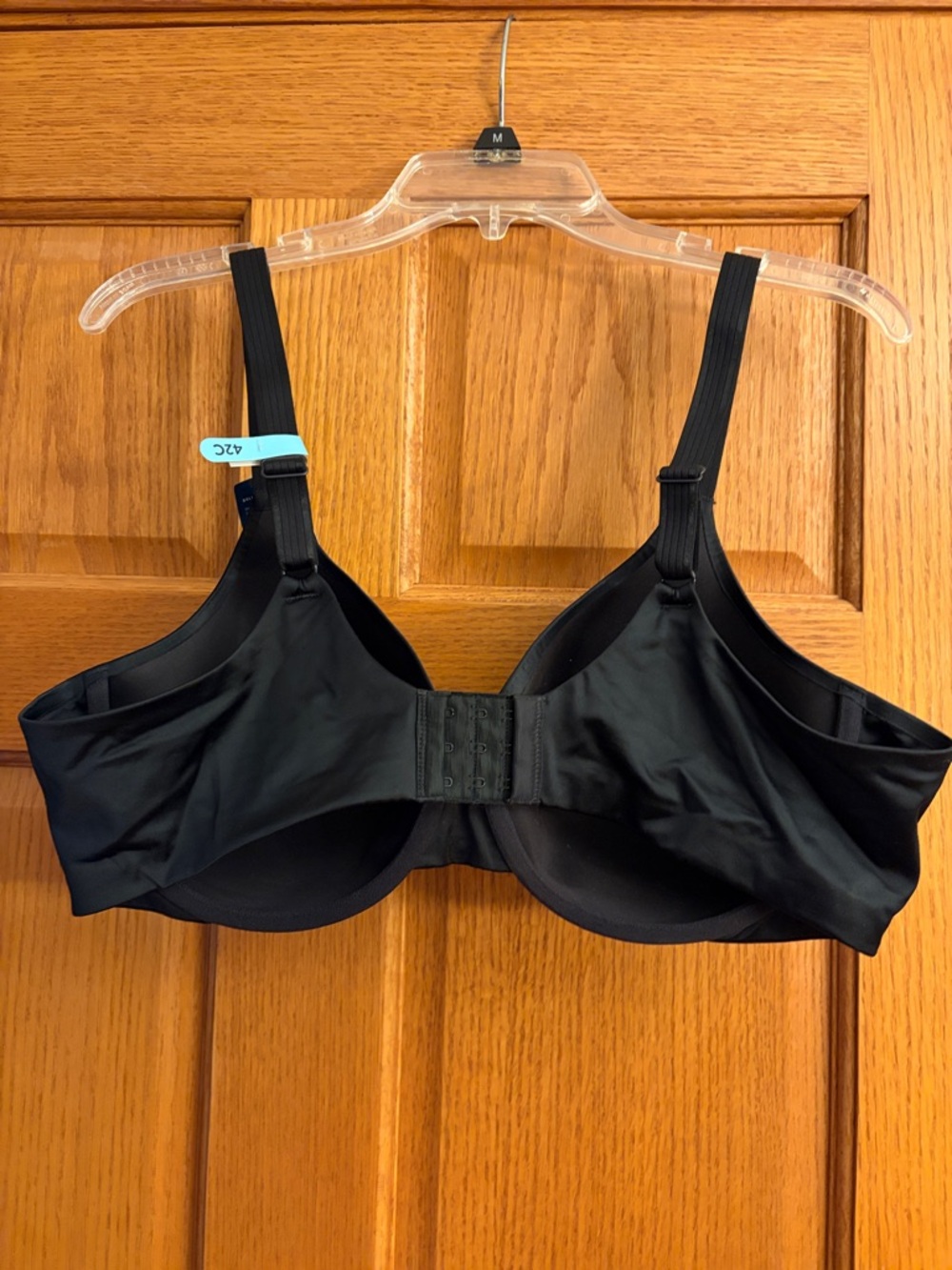 NWT Bali Black Smoothing Full Coverage Bra Size 42C - Picture 3 of 6
